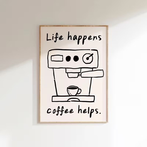Leinwanddruck kaffee - leinwanddruck,