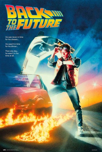 Poster back the future - to,