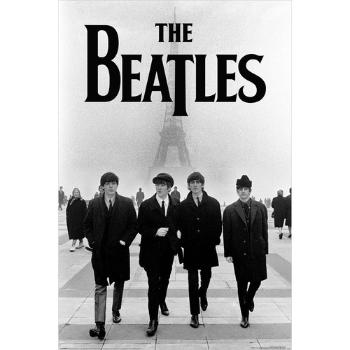 The beatles poster paris - beatles,