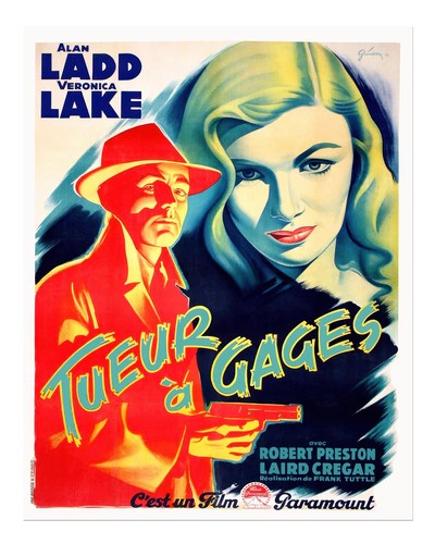 Vintage-Noir-Filmplakat