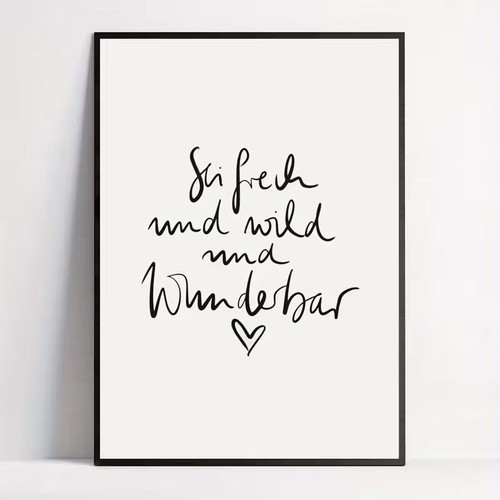 Leinwandbild sprüche - leinwandbild,