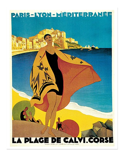 Vintage reiseplakat wandkunst - vintage-reiseplakat,