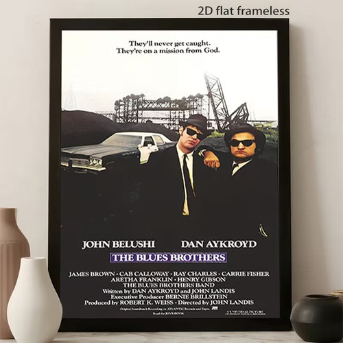 Leinwandbild blues brothers - ,