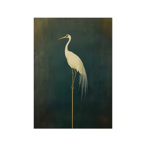 Leinwandbild storch - ,