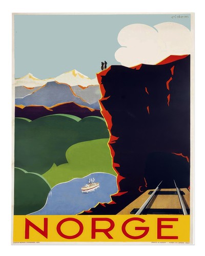 Vintage reiseplakat wandkunst - vintage,