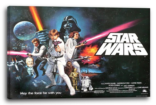 Wandbild star wars motiv aus - star,