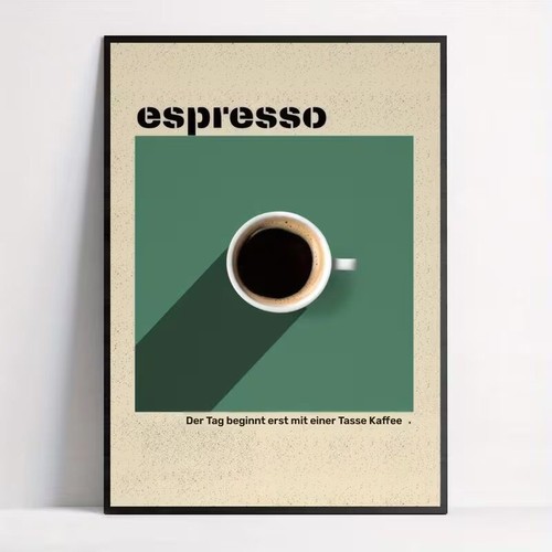Leinwandbild espresso kunust - leinwandbild,