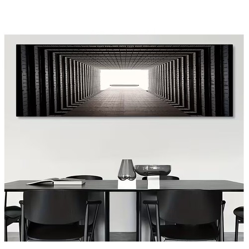Leinwanddruck xxl tunnel - tunnel, optik