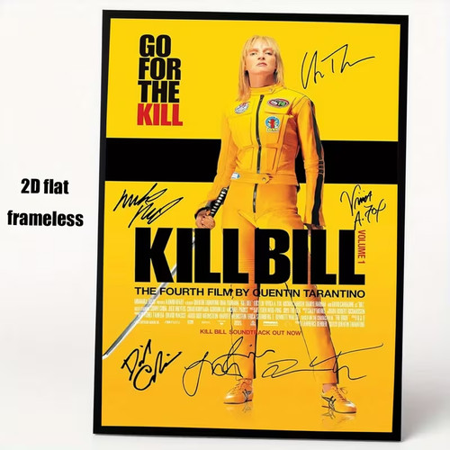 Leinwandbild kinoplakat kill - ,