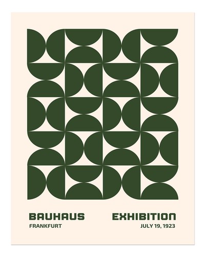 Bauhaus-Ausstellungsplakat
