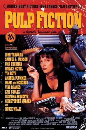 Poster pulp fiction cover - poster, neu