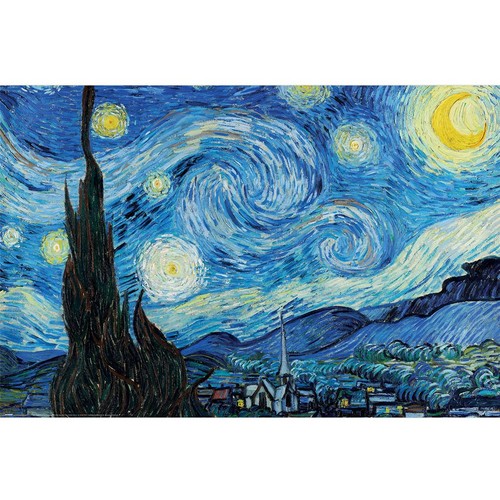 Vincent van gogh poster starry - gogh,