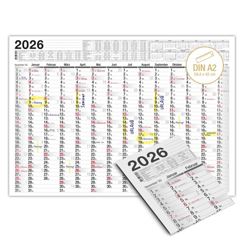 Plakatkalender wandkalender - plakatkalender,